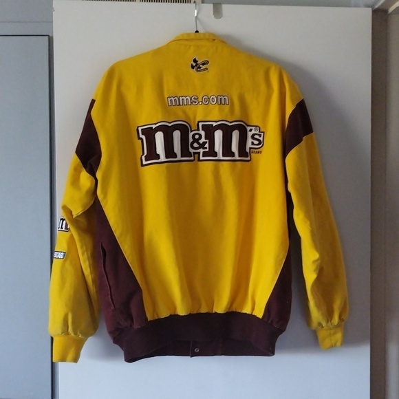 Chase Authentics Vintage Elliot Sadler NASCAR M&M's Jacket - Picture 7 of 10